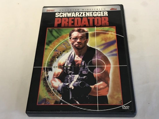 PREDATOR Schwarzenegger DVD Movie