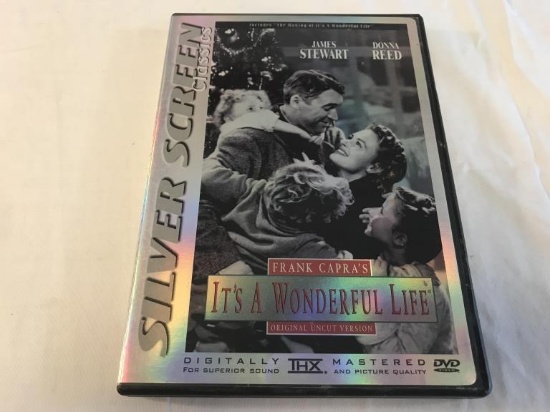 IT'S A WONDERFUL LIFE James Stewart DVD Movie