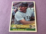 WADE BOGGS Red Sox 1984 Donruss Baseball Card