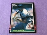 WADE BOGGS Red Sox 1985 Donruss Baseball Card