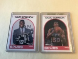 DAVID ROBINSON 1989 Hoops Basketball ROOKIE Cards-