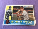 BOBBY AVILA Braves 1960 Topps Baseball Card #90
