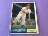 JACK MEYER Phillies 1961 Topps Baseball Card #111