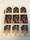 Lot of 9 CHRIS MULLIN Warriors Basketball Cards