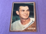 DON BUDDIN Colts 1962 Topps Baseball Card #332