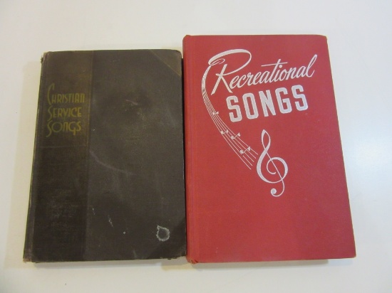 Lot of 2 Religious Song Books