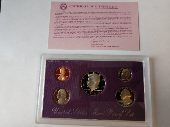 1992-S United States Mint Proof Set