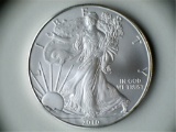 2010 1oz. Bullion American Silver Eagle Coin .999