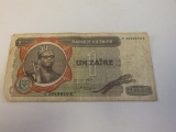 Zaire Currency Note