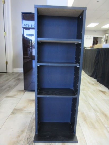 Small Black Wood Shelf Unit