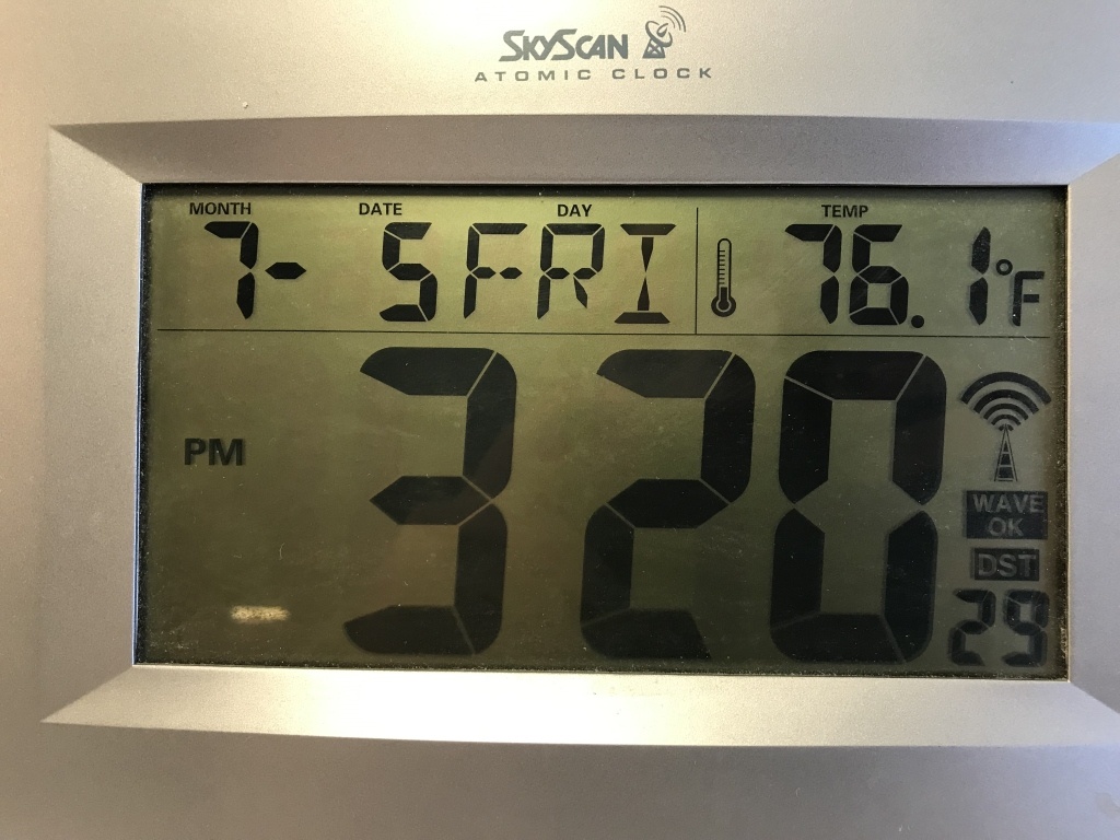 Skyscan atomic clock 38229-1 instructions