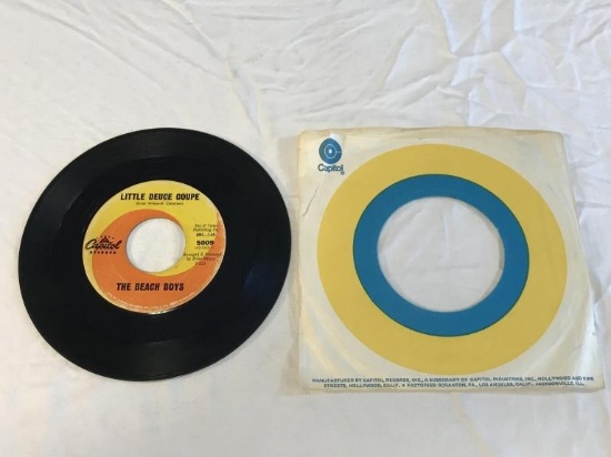 BEACH BOYS Surfer Girl / Little Deuce Coupe 45 RPM