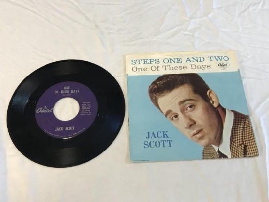 JACK SCOTT One Of These Days 45 RPM 1961