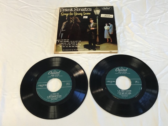 FRANK SINATRA Songs For Young Lovers 2X 45 EP RPM
