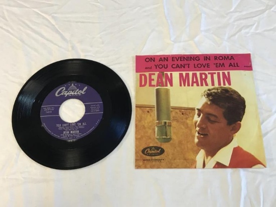DEAN MARTIN On An Evening In Roma 45 RPM 1959
