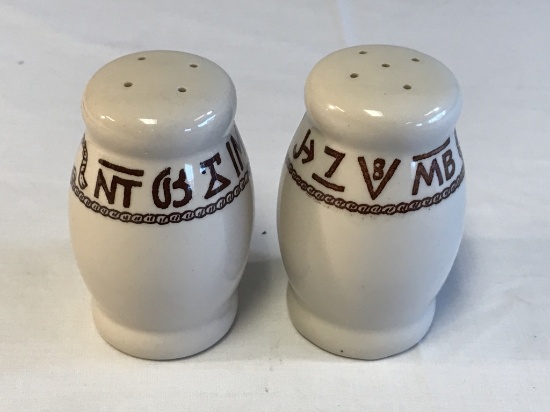 Rodeo 4" Salt & Pepper Shakers by Wallace