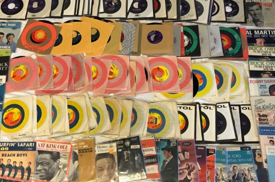 Jexters Timed Online 45 Record Auction - 8/18/19