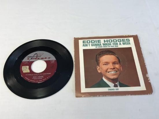 EDDIE HODGES Gonna Knock On Your Door 45 RPM 1961