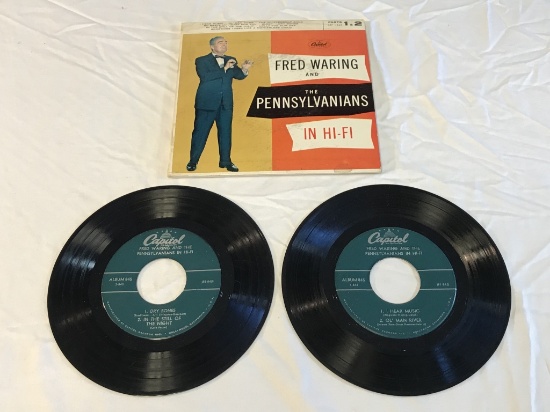 FRED WARING & The Pennsylvanians Parts 1 & 2 2X 45