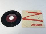 THE CHORDETTES Zorro 45 RPM 1958