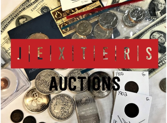 Jexters Timed Coin, Currency and Stamp Auction