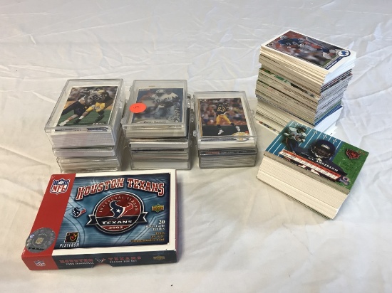 Lot of FOOTBALL Trading Cards with Stars