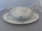 Crown Empire Fine China Pot w/ Lid and Platter