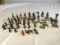 LOT OF 45 G SCALE TRAIN VILLAGE MINIATURES