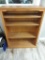 Wooden Four Shelf Bookshelf 4ft High