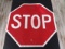 Vintage Stop Sign 30