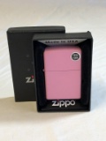 Zippo 238  Pink Matte Windproof Lighter NEW