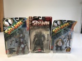 Lot of 3 Todd McFarlane SPAWN Action Figures