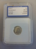 2000-S PR-70 Roosevelt Dime