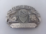 Kansas Jaycees Limited Edition Belt Buckle