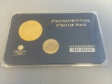 2005 Presidential Proof 24K Gold Layered Coins