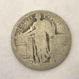 Date Unknown .90 Silver Standing Liberty Quarter