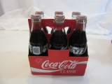 6 Pack of Vintage 1994 Utah Jazz Coca-Cola Bottles