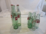 Lot of 8 Vintage Coca-Cola Bottles