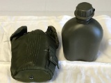 US Army Military 1 QUART Plastic CANTEEN w/ cover