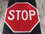 Vintage Stop Sign 30