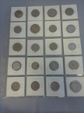 Lot of 20 Foreign Coins including Italy, Colombia,