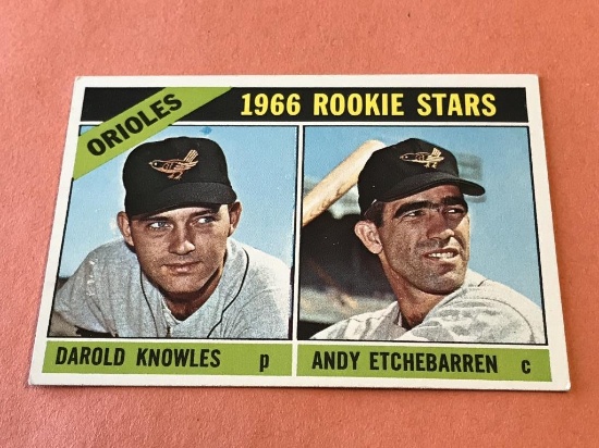 ORIOLES ROOKIE STARS 1966 Topps Baseball Card