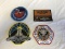 Lot of 4 NASA Space Programs Patches