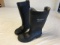 LaCrosse Mens Steel Toe Rubber Boots Size 8