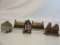 Lot of 5 Tiny Houses