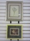 Lot of 2 Floral Wall Art Pictures