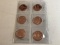 Lot of 6 Collectible 1oz One Ounce Copper Rounds