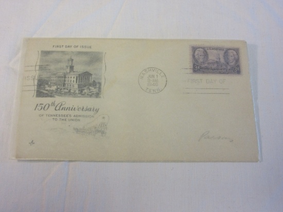 USPS First Day of Issue 150th Anniversary of TN