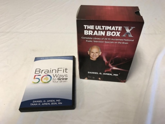 The Ultimate Brain Box X Dr Daniel Amen 11 DVD set