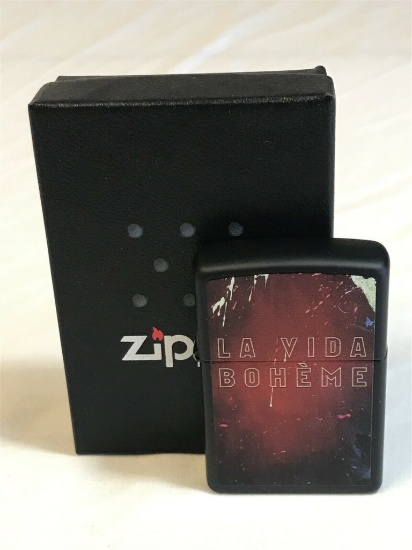 Zippo LA VIDA BOHEME Lighter NEW in box